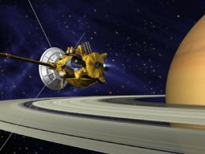 La sonda Cassini encuentra el Gran Vacío cerca de Saturno