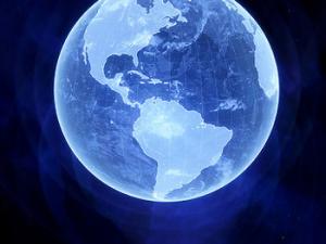 Holograma de la Tierra. / Kevin Gill (FLICKR)