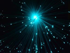 Ilustración gráfica de la fotónica. / Fragoso (PIXABAY)