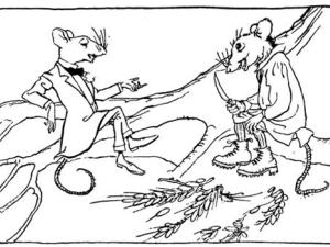 Ilustración de una fábula de Esopo. / Arthur Rackham (WIKIMEDIA COMMONS)