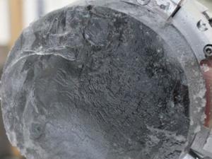 Sondeo de hielo en Groenlandia analizado en el estudio. / Niccolo Maffezoli