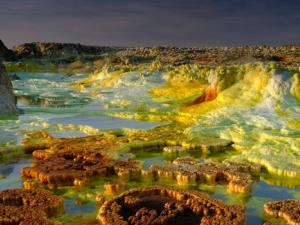 Sistema hidrotermal de Dallol, en Etiopía. / Foto: Olivier Grunewald (CSIC)