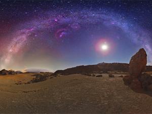 La Vía Láctea sobre Tenerife. / Juan Carlos Casado (TWAN)