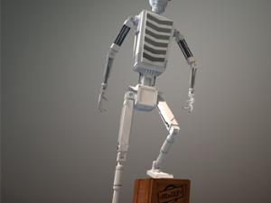 Ilustración de un androide. / Amigos3D (PIXABAY)