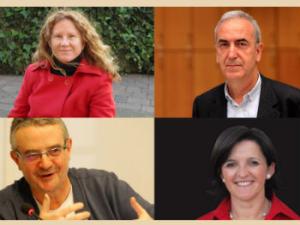 Ana García Armada, Paloma Díaz, Anxo Sánchez y Elías Sanz.