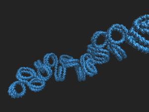 Simulación de fibracromatinas. / IRB Barcelona