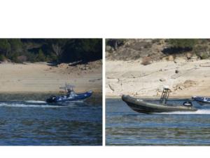 Sistemas KALUGA y ECUVE operando de forma conjunta en el Pantano de San Juan (Madrid) (UTEK)