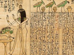 Papiro con textos jeroglíficos. / Rogers Fund, 1930 (WIKIMEDIA)