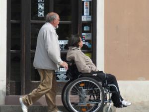 Mujer en silla de ruedas. / 925676 (PIXABAY)