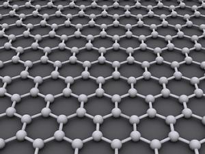 Retícula hexagonal, la estructura cristalina ideal del grafeno. / AlexanderAlUS (WIKIMEDIA COMMONS)
