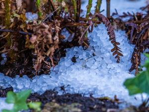 Granizo. / maxmann (PIXABAY)