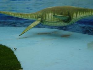 Plesiosaurio. Dinoparque del Museo El Rehilete en Pachuca, Hidalgo, México. / Andrés Tonini (FLICKR, CC BY-NC-SA 2.0)