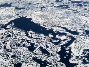 Filtraciones de gas metano en el Ártico. / NASA/JPL