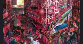 Metrópoli de Georges Grosz (1916-1917) / Museo Thyssen – Bornesmiza. Madrid.