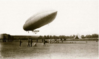 Botadura del dirigible Torres Quevedo
